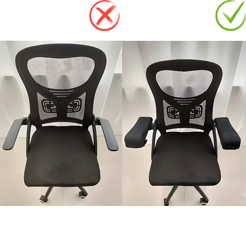 Accoudoirs ergonomiques – Soutien des bras & confort prolongé
