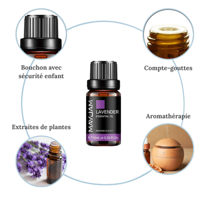 Huiles essentielles – Bien-être naturel & atmosphère apaisante