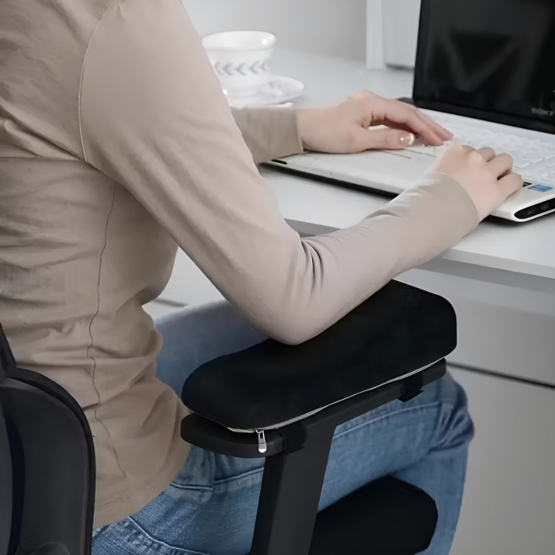 Accoudoirs ergonomiques – Soutien des bras & confort prolongé