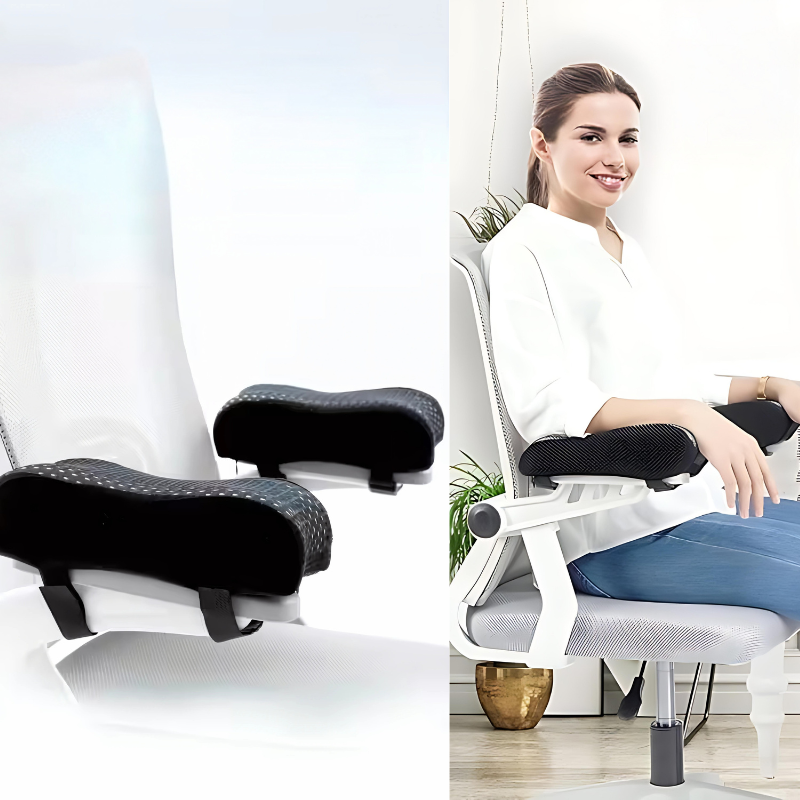 Accoudoirs en mousse à mémoire de forme – Soutien optimal & confort longue durée