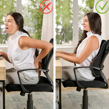 Coussin lombaire ergonomique – Soulagement immédiat & posture naturelle