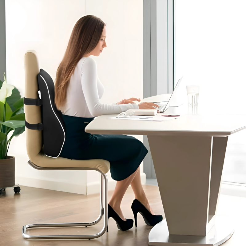 Coussin lombaire ergonomique – Soulagement immédiat & posture naturelle