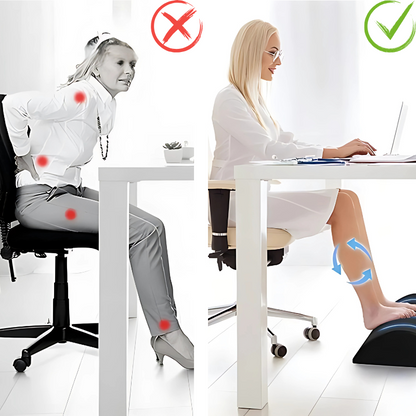 Repose-pieds en mousse à mémoire de forme – Confort & soutien personnalisés