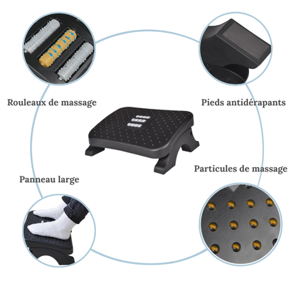 Repose-pieds – Posture alignée & détente des jambes