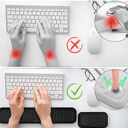 Repose-poignets ergonomiques – Confort & prévention des tensions