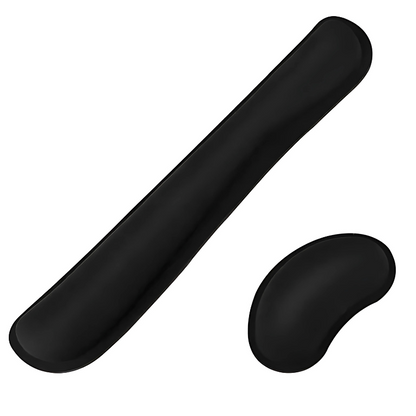 Repose-poignets en mousse à mémoire de forme – Confort & soutien au clavier