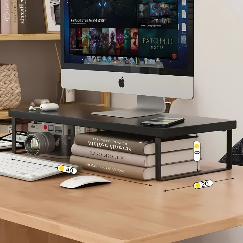 Support d’écran de bureau – Alignement visuel & posture saine