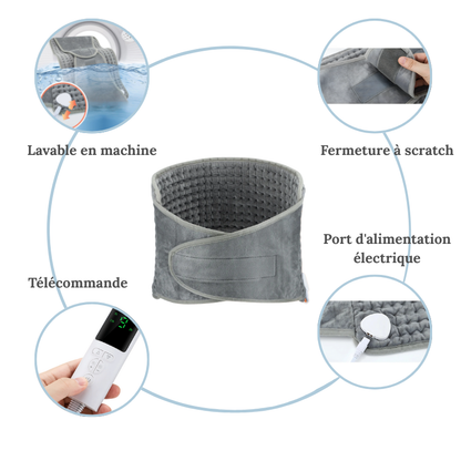 Ceinture lombaire chauffante – Soulagement ciblé & confort thermique