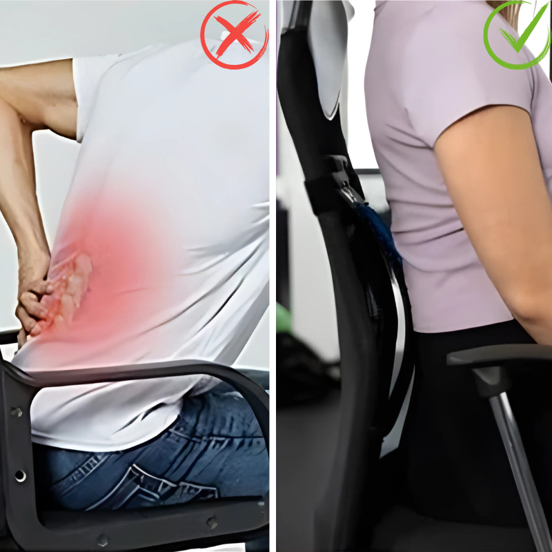 Civière dorsale réglable – Étirements personnalisés & soulagement naturel