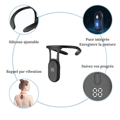 Correcteur de posture intelligent – Rappel & alignement en temps réel