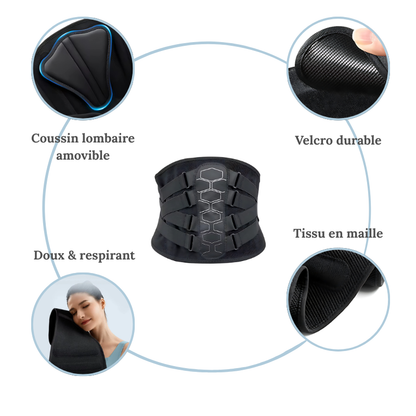 Ceinture lombaire – Soutien & soulagement du bas du dos