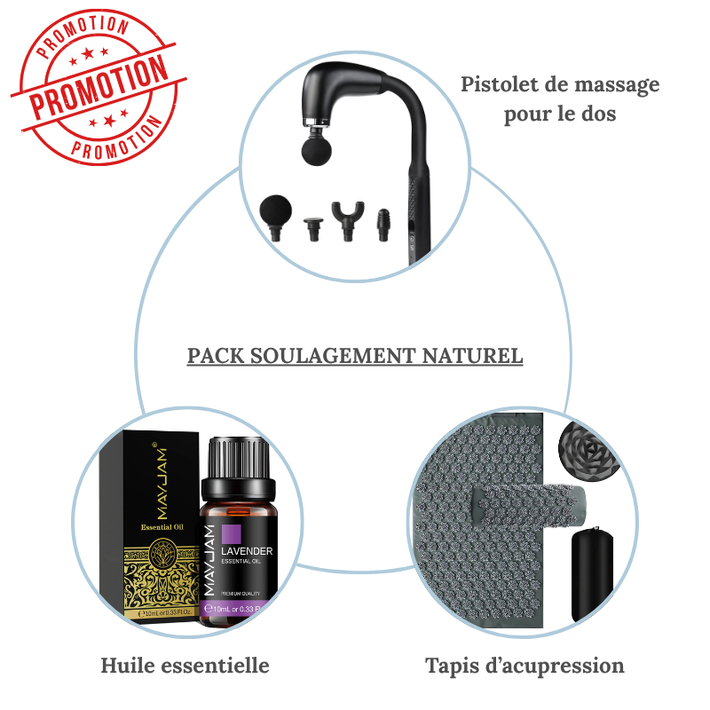 Pack Soulagement naturel – Détente & récupération