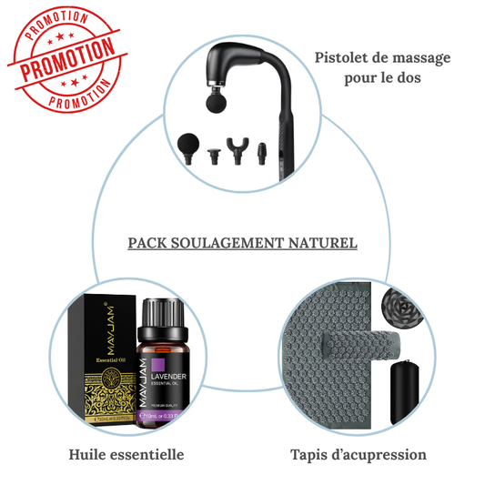 Pack Soulagement naturel – Détente & récupération